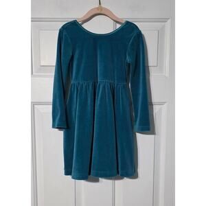 Velour Skater Dress Hanna Andersson Girls Size 4
